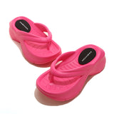 women's summer thick-soled flip-flops