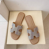 Korean style women's summer slippers