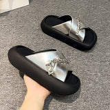 2024 Thick-soled Height-enhancing Women's Slippers