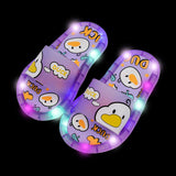 Children's summer luminous slippers