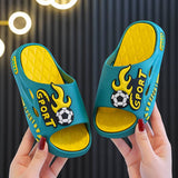 Middle children's summer slippers