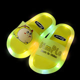 Children's summer luminous slippers